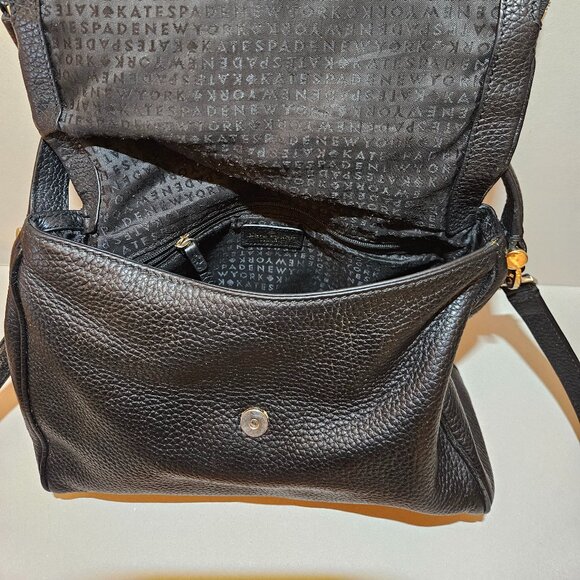 KATE SPADE NY Chester Street Miri Black Pebbled Leather Shoulder Crossbody Bag - Picture 4 of 5